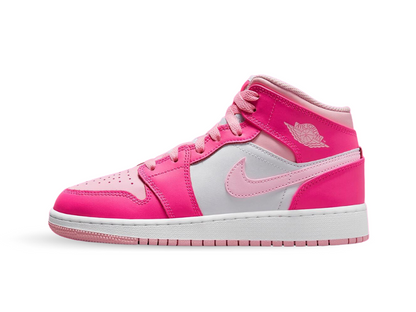 Nike Jordan 1 Mid Fierce Pink (GS)