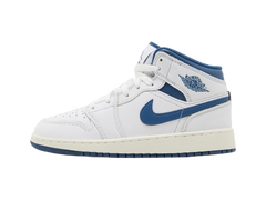 Nike Air Jordan 1 Mid SE GS Industrial Blue