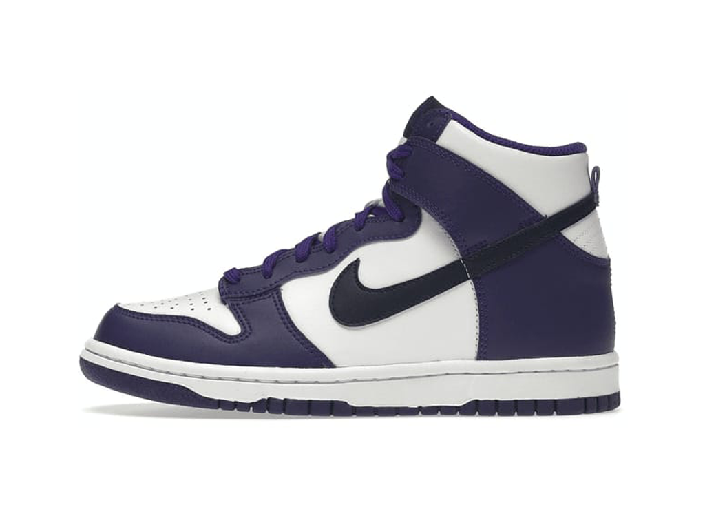 Nike Dunk High Electro Purple Midnght Navy (GS)