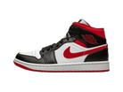 Nike Air Jordan 1 Mid Black Fire Red (GS)-sneakers-Air Jordan-pikastore.cz