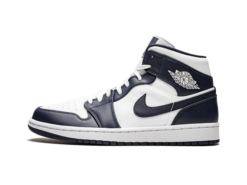 Nike Jordan 1 Mid White Metallic Gold Obsidian-sneakers-Air Jordan-pikastore.cz