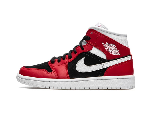 Nike Jordan 1 Mid Gym Red Black (Women's)