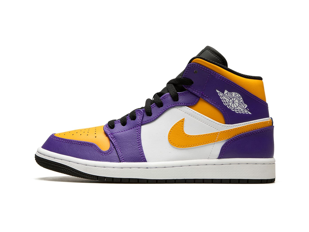 Nike Jordan 1 Mid Lakers (2022)-sneakers-Air Jordan-pikastore.cz