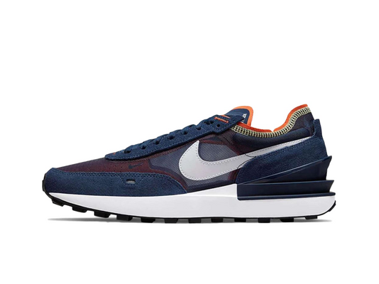 Nike Waffle One Midnight Navy Orange Melon Tint