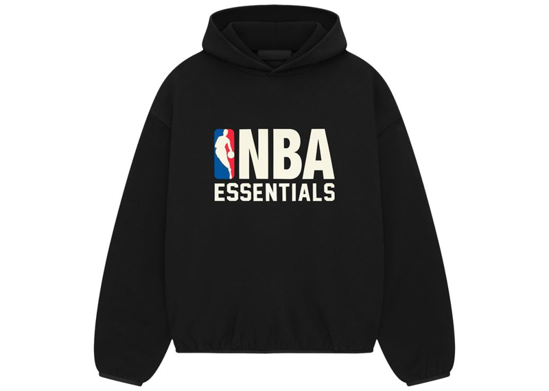 Fear of God Essentials NBA S24 Hoodie Black-Fear of God-pikastore.cz