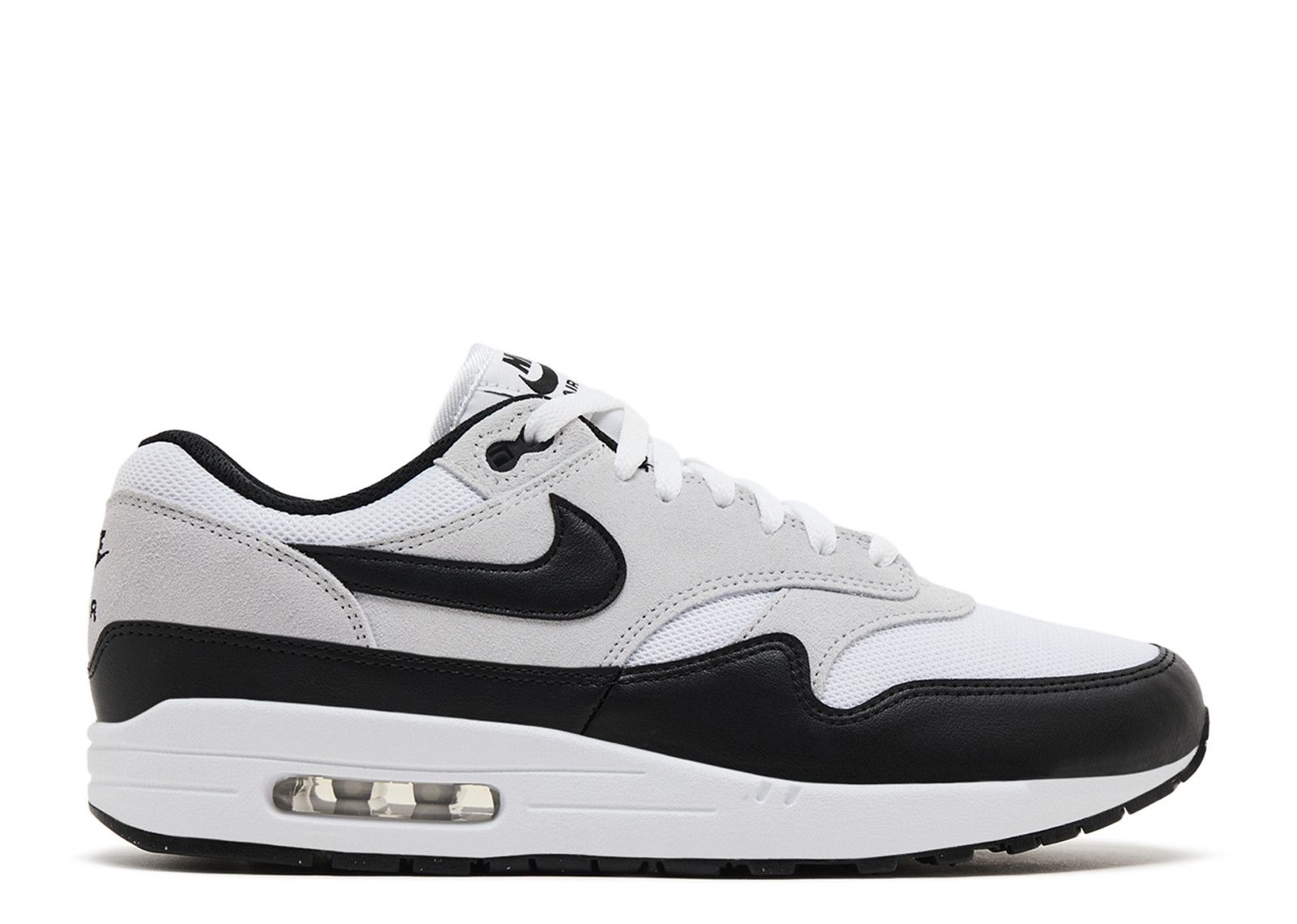 Nike Air Max 1 Essential White Pure Platinum Black-Nike-pikastore.cz
