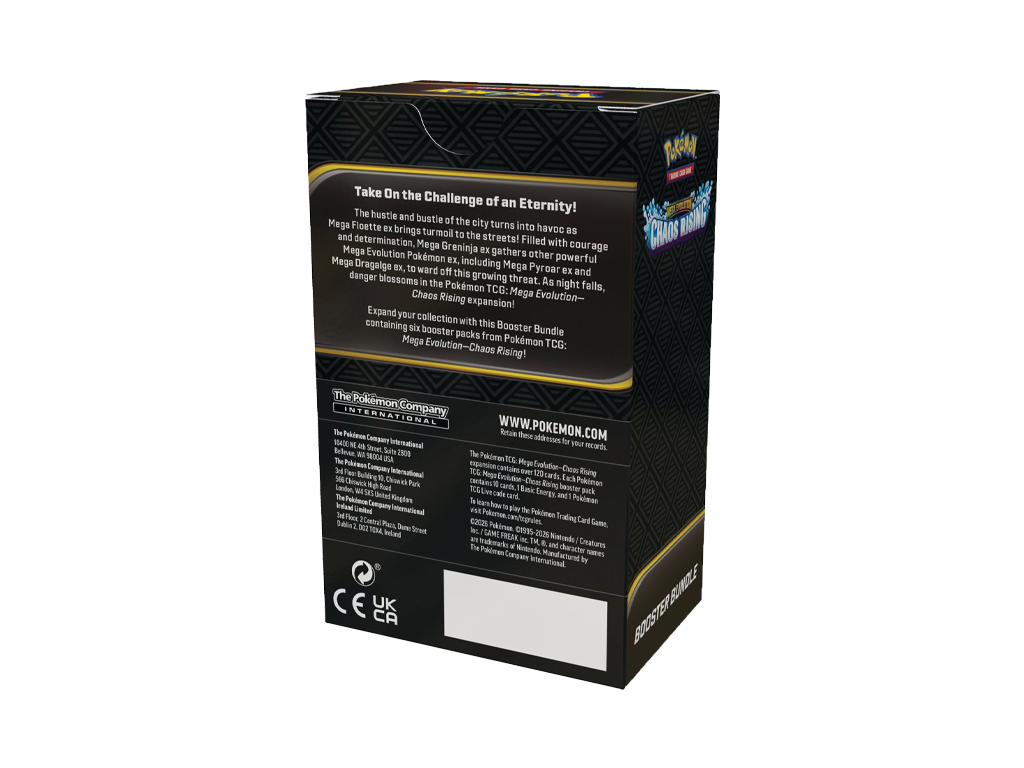 2026 Pokemon Mega Evolution Chaos Rising Booster Bundle-Pokemon-pikastore.cz