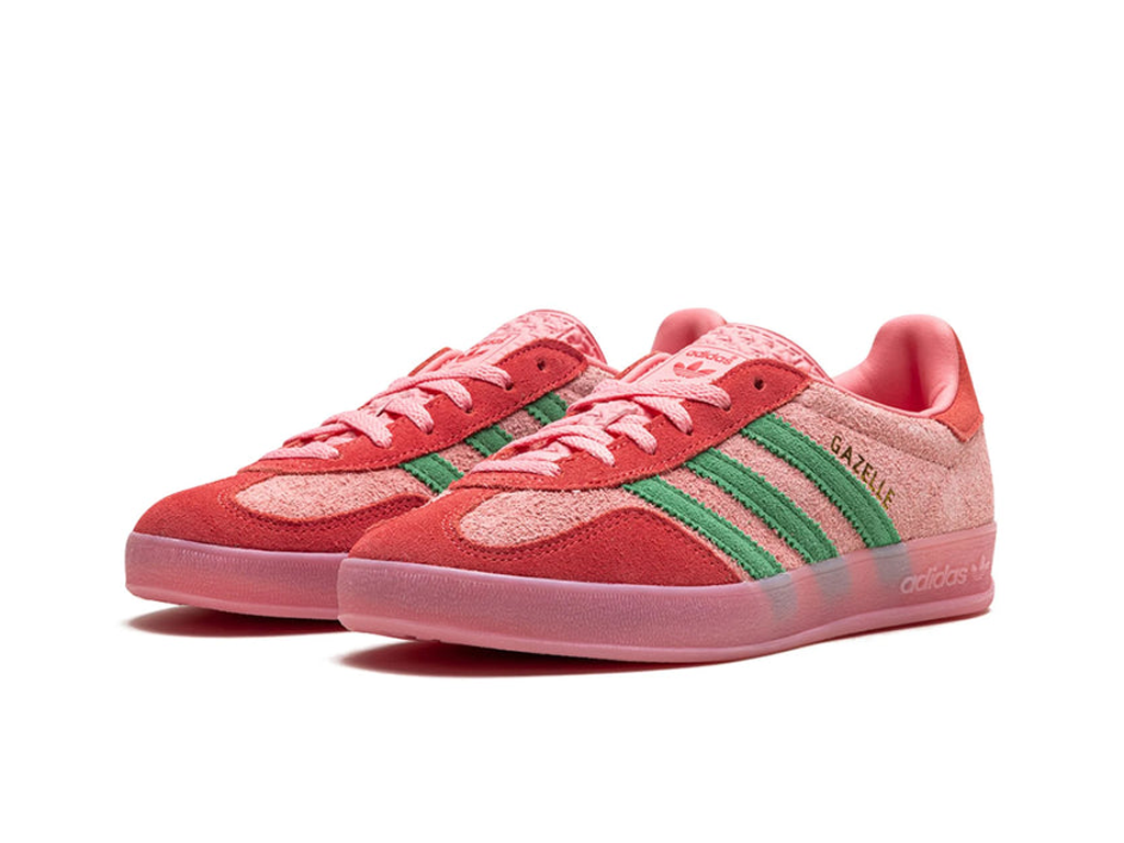 Adidas Gazelle Indoor Semi Pink Spark Preloved Scarlet (Women's)