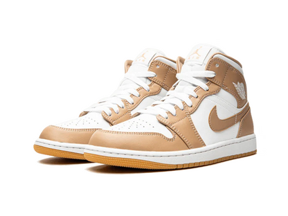 Air Jordan 1 Mid Tan Gum