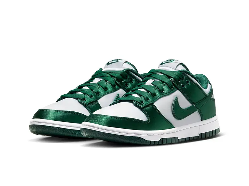 Nike Dunk Low Michigan State Satin (Women's)