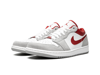 Jordan 1 Low SE Light Smoke Gray Gym Red