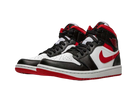 Nike Air Jordan 1 Mid Black Fire Red (GS)-sneakers-Air Jordan-pikastore.cz