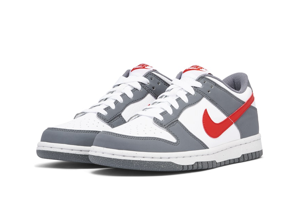 Nike Dunk Low Next Nature Smoke Grey Light Crimson (GS)