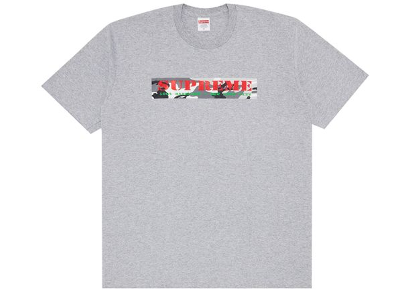 Supreme Tee Hardcore Tee Heather Grey-Supreme-pikastore.cz