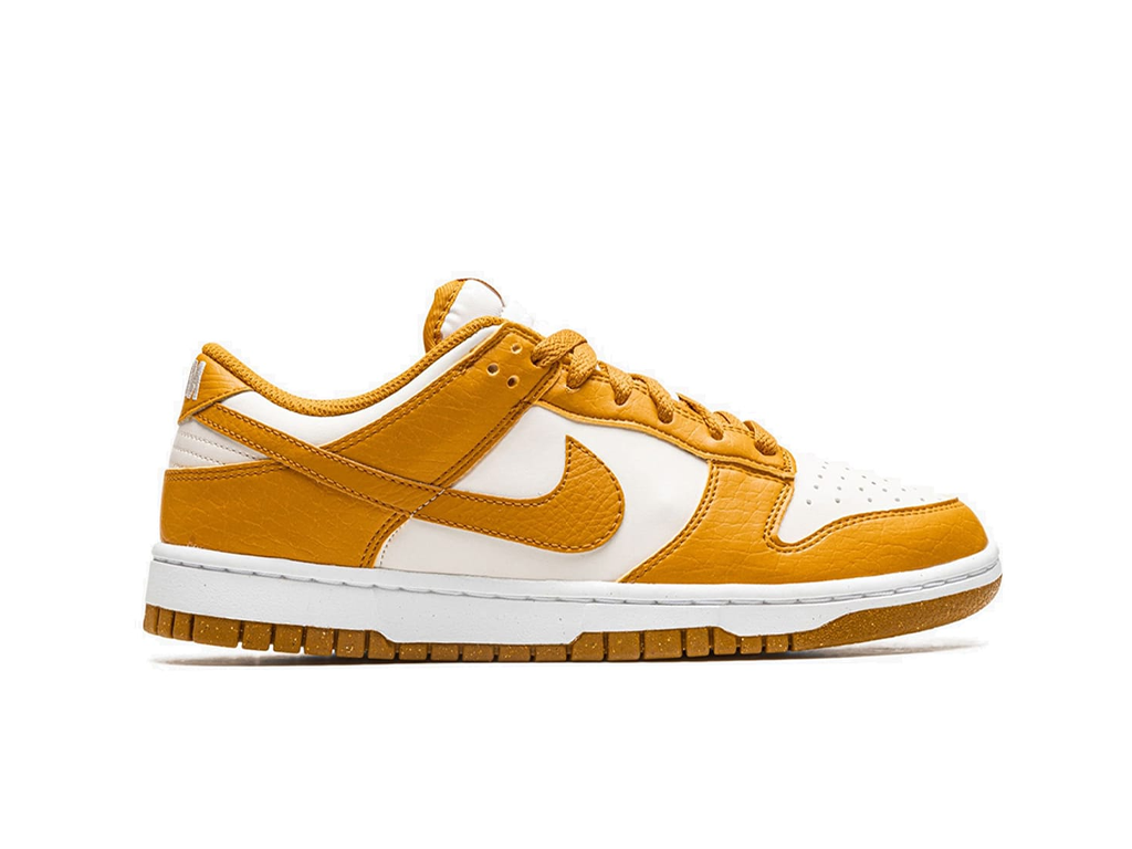 Nike Dunk Low Next Nature Phantom Gold Suede (ženske)