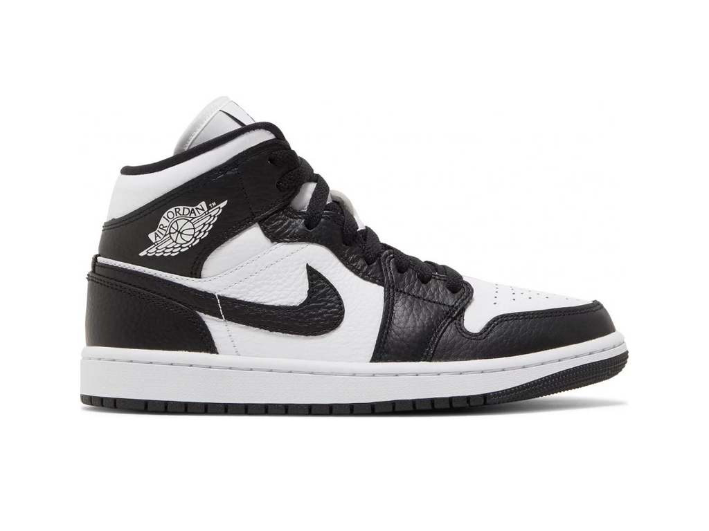 Nike Jordan 1 Mid Split Black White (Women's)