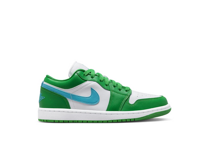 Nike Jordan 1 Low Lucky Green Aquatone (Women's)