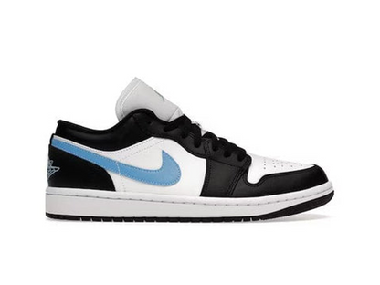 Jordan 1 Low Black University Blue White (ženske)