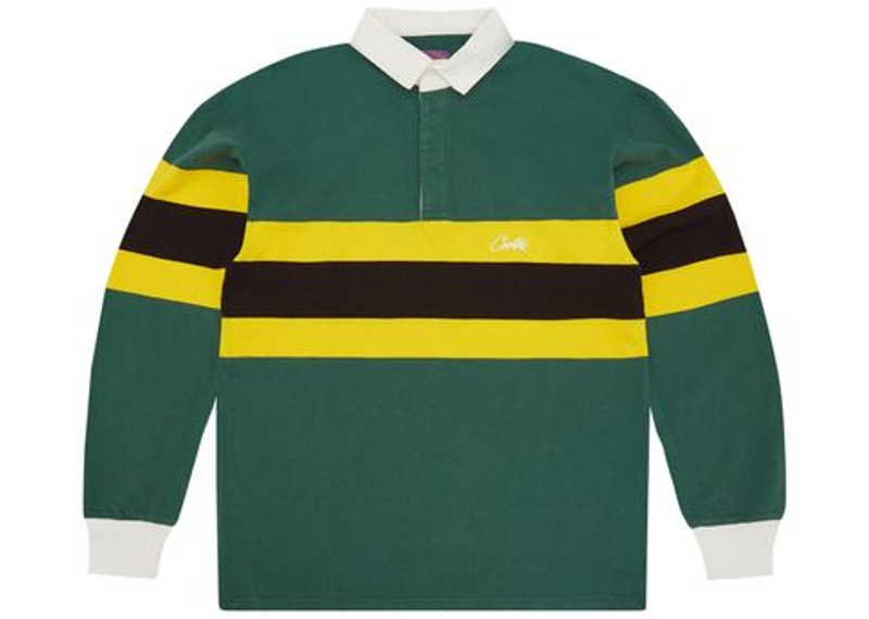 Corteiz Rugby Shirt Forest Green-Corteiz-pikastore.cz