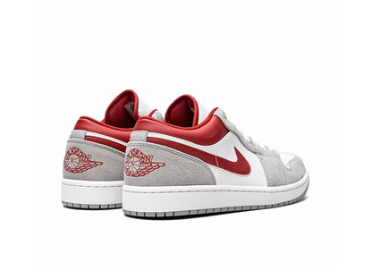 Jordan 1 Low SE Light Smoke Gray Gym Red