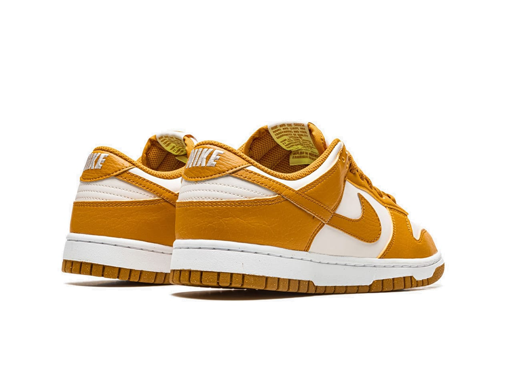 Nike Dunk Low Next Nature Phantom Gold Suede (Women's)