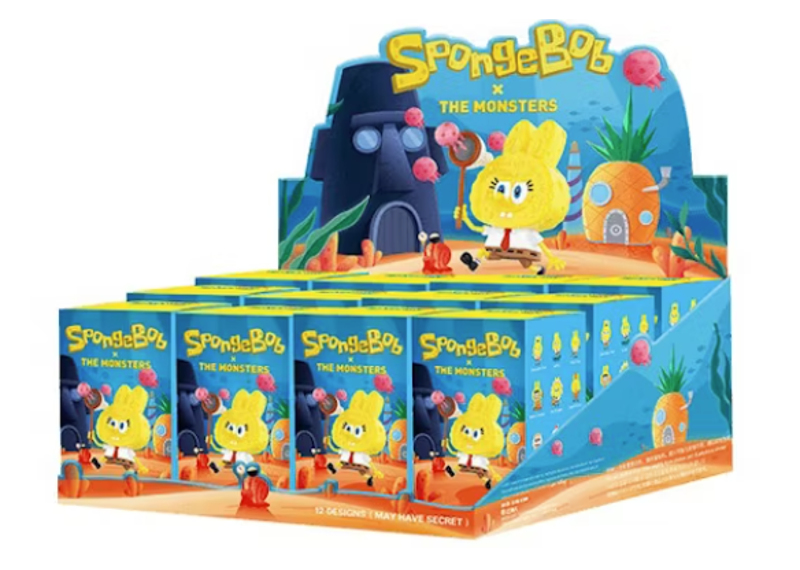 Pop Mart Labubu The Monsters Spongebob Series Sealed Case (12 Blind Box)-Labubu-pikastore.cz