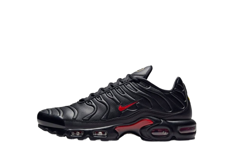 Nike Air Max Plus Premium Black University Red-Nike-pikastore.cz