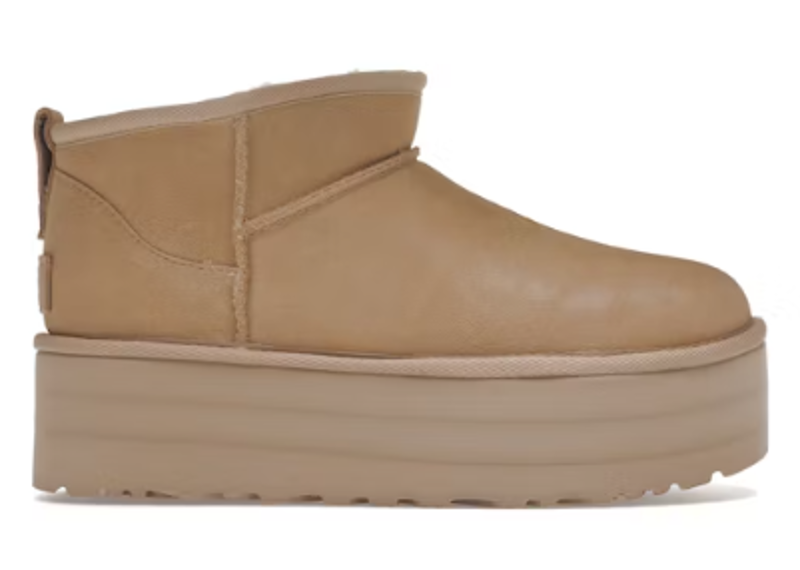 UGG Classic Ultra Mini Platform Boot Driftwood (Womens)