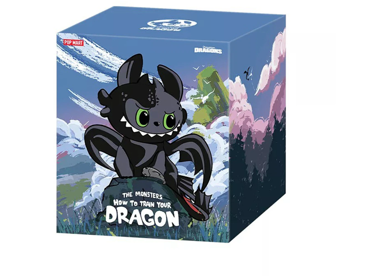 Pop Mart Labubu The Monsters How to Train Your Dragon Figurine Single (Blind Box)-Labubu-pikastore.cz