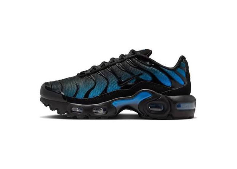 Nike Air Max Plus Black Blue Crystal GS