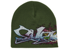 Supreme Tag Beanie (FW25) Green-Supreme-pikastore.cz