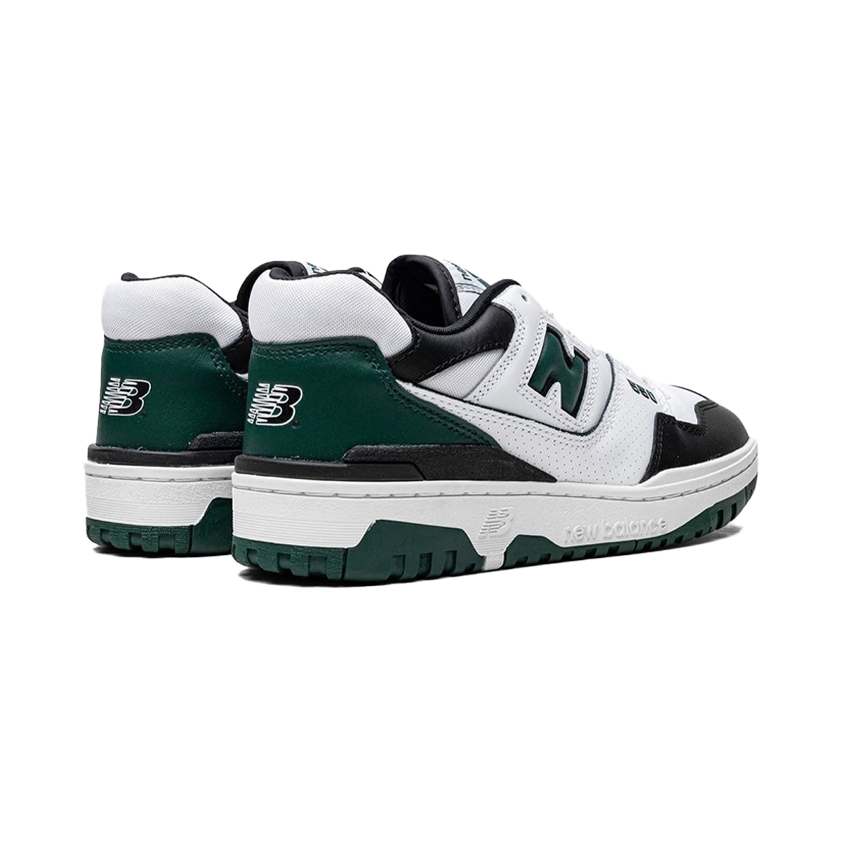 New Balance 550 White Green Black-sneakers-New Balance-pikastore.cz
