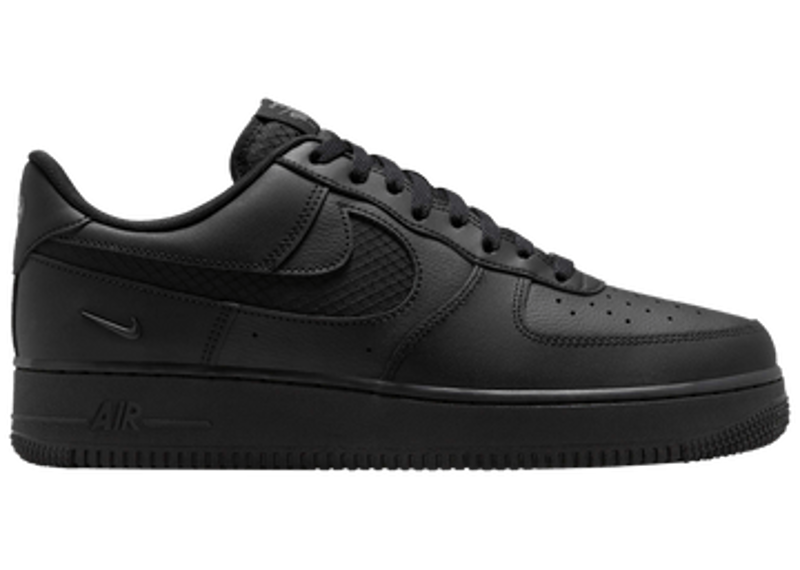 Nike Air Force 1 Low Triple Black Ripstop