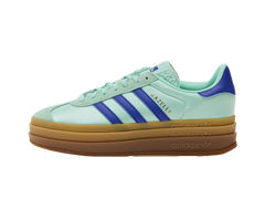 Adidas Wmns Gazelle Bold Clear Mint Lucid Blue Satin