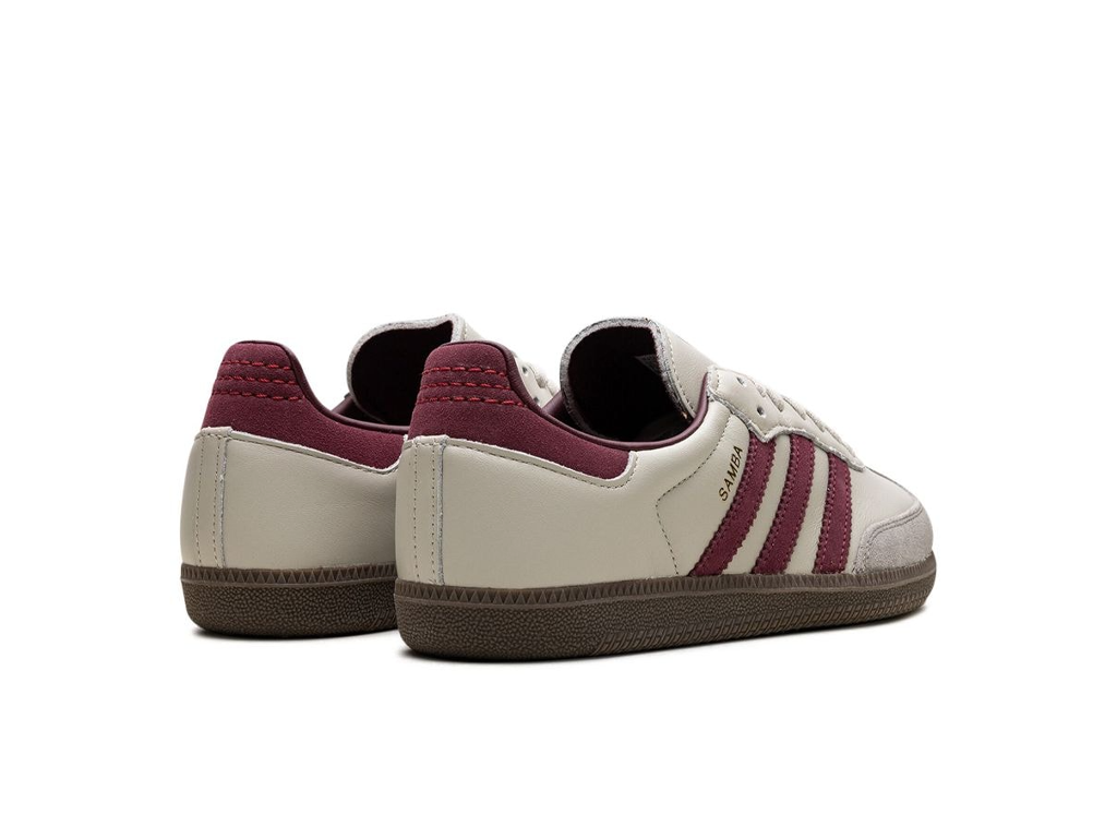 Adidas Samba OG Putty Grey Maroon