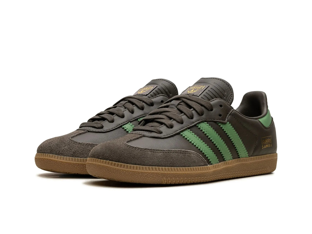 Adidas Samba OG Shadow Olive Green-Adidas-pikastore.cz