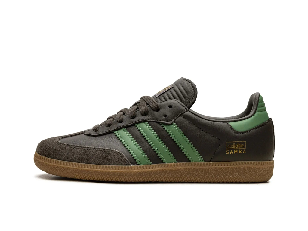 Adidas Samba OG Shadow Olive Green-Adidas-pikastore.cz