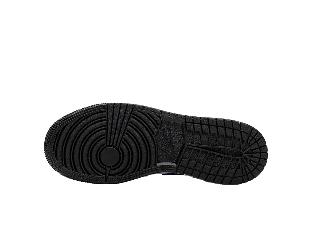 Air Jordan 1 Mid GS White Court Purple Teal