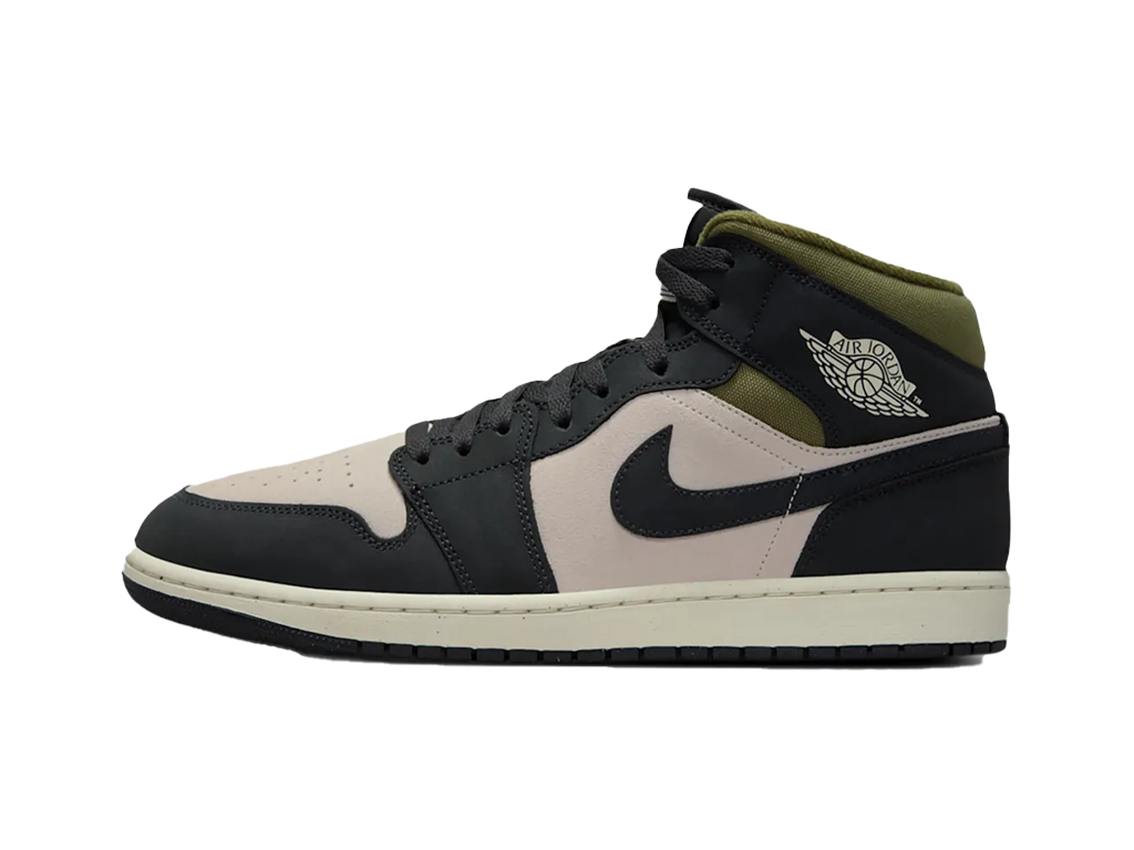 Air Jordan 1 Mid Off Noir Medium Olive-Air Jordan-pikastore.cz