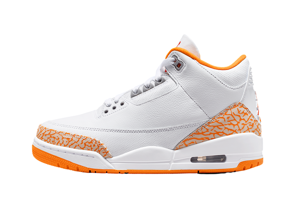 Air Jordan 3 Orange Citrus – tenisky, béžová