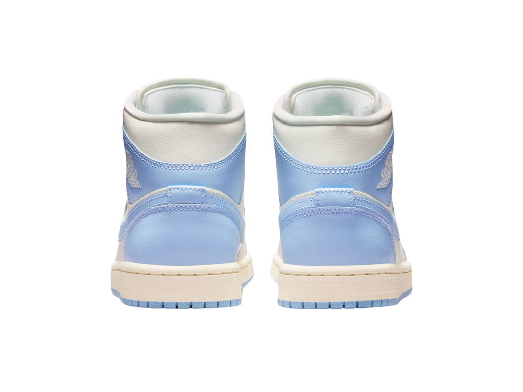 Air Jordan Jordan 1 Mid Psychic Blue Sail Coconut Milk (Women's) – кросівки – фото 4 з 5