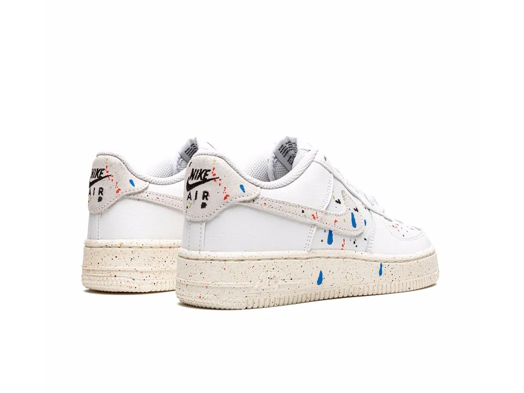Air Force 1 LV8 3 GS Paint Splatter - White-Nike-pikastore.cz