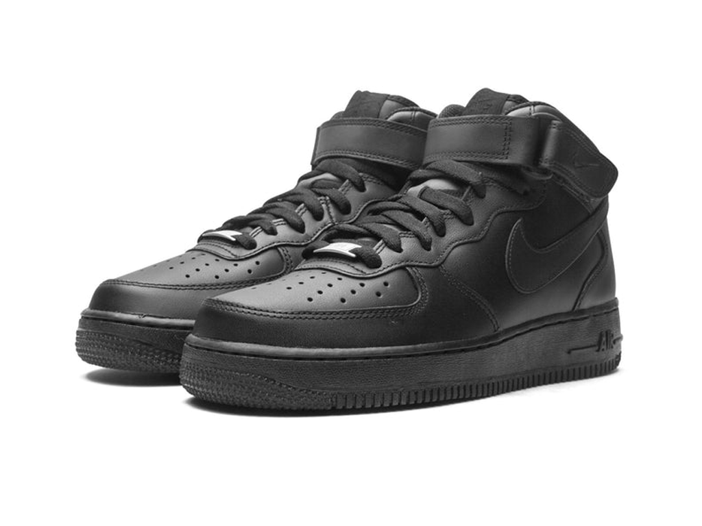Nike Air Force 1 Mid 07 Triple Black-Nike-pikastore.cz
