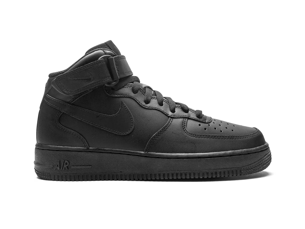 Nike Air Force 1 Mid 07 Triple Black-Nike-pikastore.cz