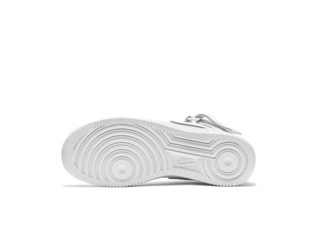 Nike Air Force 1 Mid LE GS Triple White-Nike-pikastore.cz