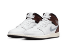 Nike Air Jordan 1 Mid SE GS White Blue Grey-Air Jordan-pikastore.cz
