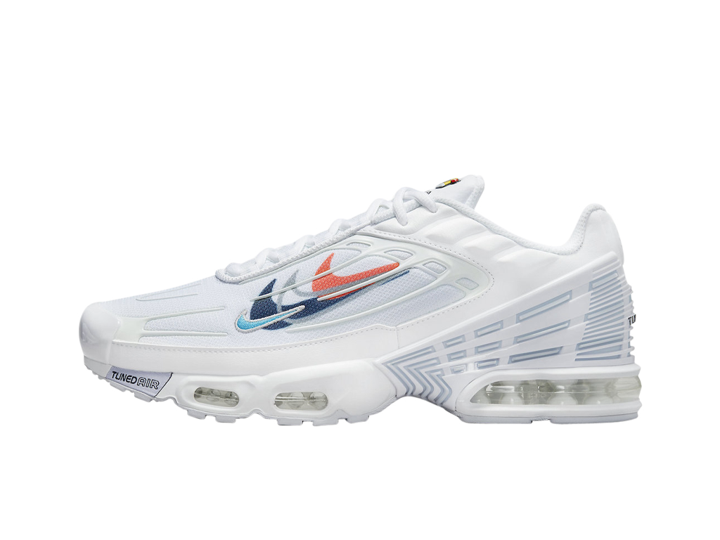 Air Max Plus 3 Multi-Swoosh - White Midnight Navy-Nike-pikastore.cz