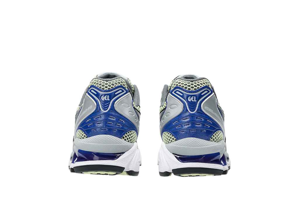 Asics Gel Kayano 14 Soft Yellow Silver Blue – маратонки – снимка 4 от 5