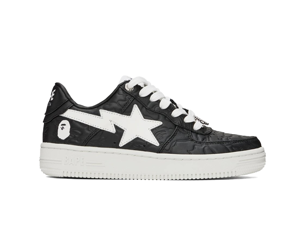 BAPE Wmns Bapesta #3 Line Camo Black-BAPE-pikastore.cz