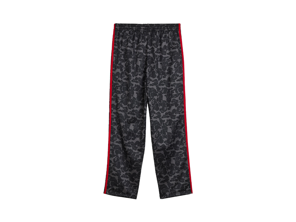 BAPE x adidas All Over Print Track Pants Black/Red-Adidas-pikastore.cz